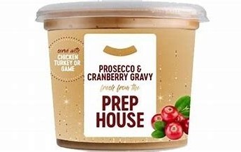 Prephouse Gluten Free Prosecco and Cranberry Gravy